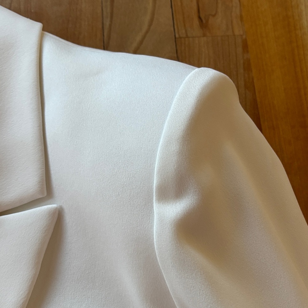 Alice + Olivia Classic White Blazer - Picture 7 of 9